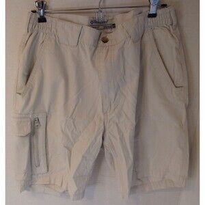 Weekender® Brand Sportswear Mens Cargo Shorts Ivory Size 32 Casual Life